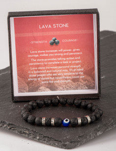 ΒΡΑΧΙΟΛΙ ΜΕ ΗΜΙΠΟΛΥΤΙΜΟΥΣ ΛΙΘΟΥΣ - Lava Stone