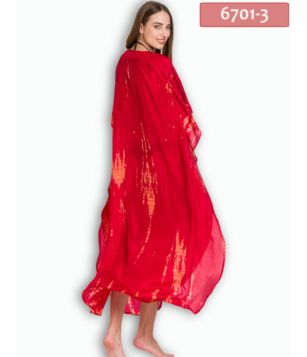 ΚΑΦΤΑΝΙ ΜΑΚΡΥ ΜΕΤΑΞΩΤΟ TIE DYE ΜΕ ADJUSTER