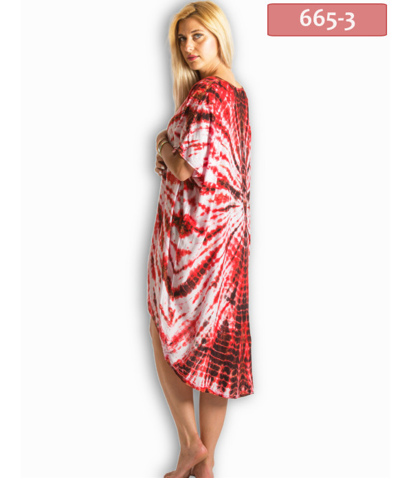 ΚΑΦΤΑΝΙ MIDI ΑΣΥΜΜΕΤΡΟ TIE DYE EXPLOSION