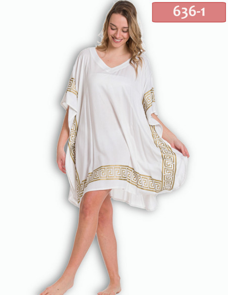 ΚΑΦΤΑΝΙ PONCHO ΧΡΥΣΟΤΥΠΙΑ ΜΕ ΜΑΙΑΝΔΡΟ