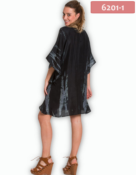 ΚΑΦΤΑΝΙ MIDI ΜΕΤΑΞΩΤΟ TIE DYE ΜΕ ADJUSTER