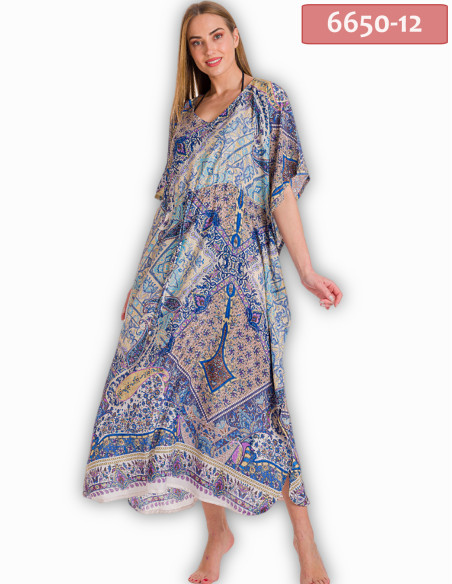 ΚΑΦΤΑΝΙ ΜΑΚΡΥ ART SILK ΜΕ ADJUSTER