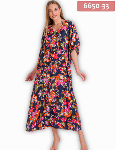 ΚΑΦΤΑΝΙ ΜΑΚΡΥ ART SILK ΜΕ ADJUSTER