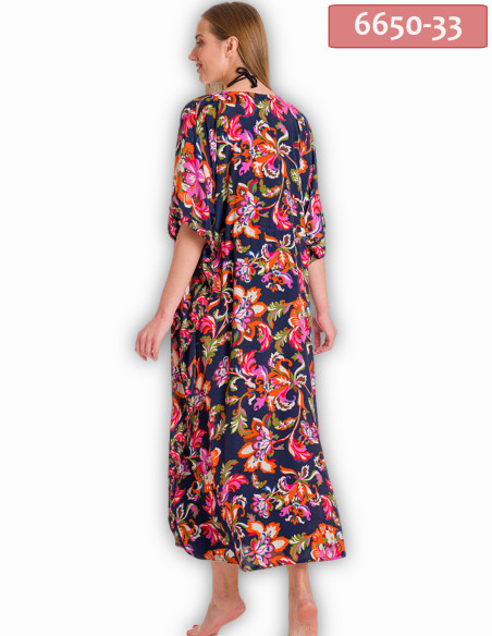 ΚΑΦΤΑΝΙ ΜΑΚΡΥ ART SILK ΜΕ ADJUSTER