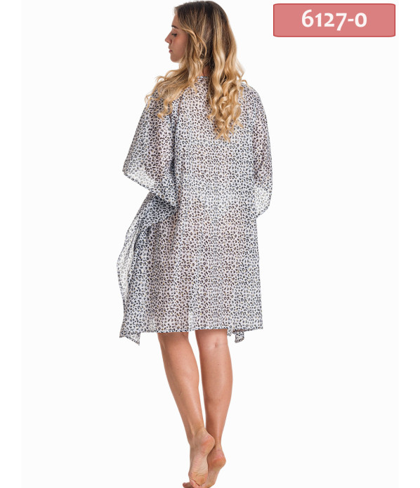 ΚΑΦΤΑΝΙ PONCHO ANIMAL PRINT