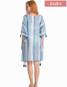 ΚΑΦΤΑΝΙ PONCHO ΜΕ ΦΟΥΝΤΕΣ 2