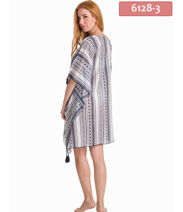 ΚΑΦΤΑΝΙ PONCHO ΜΕ ΦΟΥΝΤΕΣ