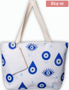 ΤΣΑΝΤΑ ΘΑΛΑΣΣΗΣ ΜΕ ΦΕΡΜΟΥΑΡ & ΠΟΡΤΟΦΟΛΙ