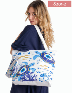 ΤΣΑΝΤΑ ΘΑΛΑΣΣΗΣ ΜΕ ΦΕΡΜΟΥΑΡ & ΠΟΡΤΟΦΟΛΙ